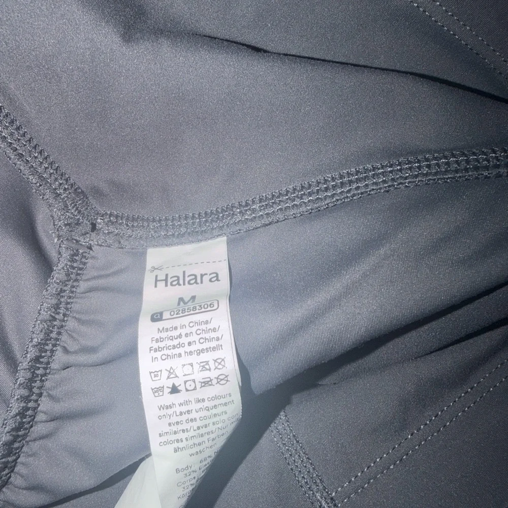 Halara Women’s Gray Active Shorts - Stretch Performance - Picture 5 of 5